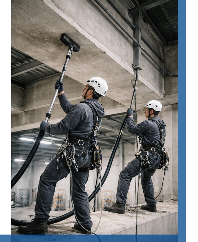 Обеспыливание потолочных конструкций в Губкине от 254 р. |ВЫСОТНИК-Гбк