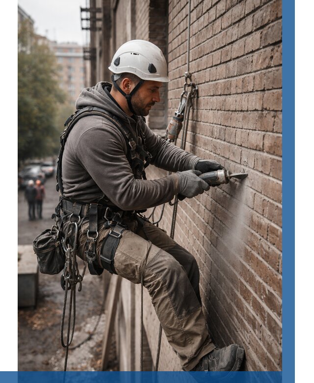 Расшивка кирпичных швов в Губкине от 609 р. | ВЫСОТНИК-Гбк