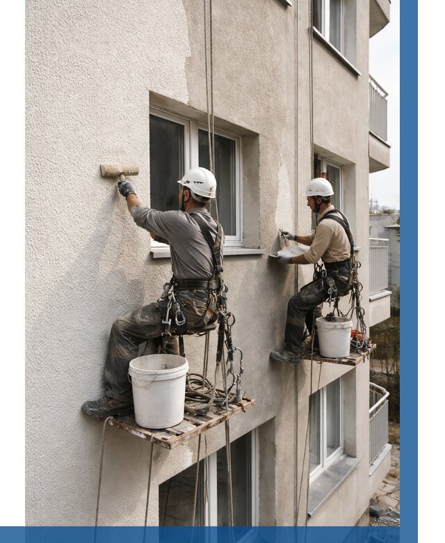 Нанесение короеда на фасад в Губкине от 457 р. | ВЫСОТНИК-Гбк