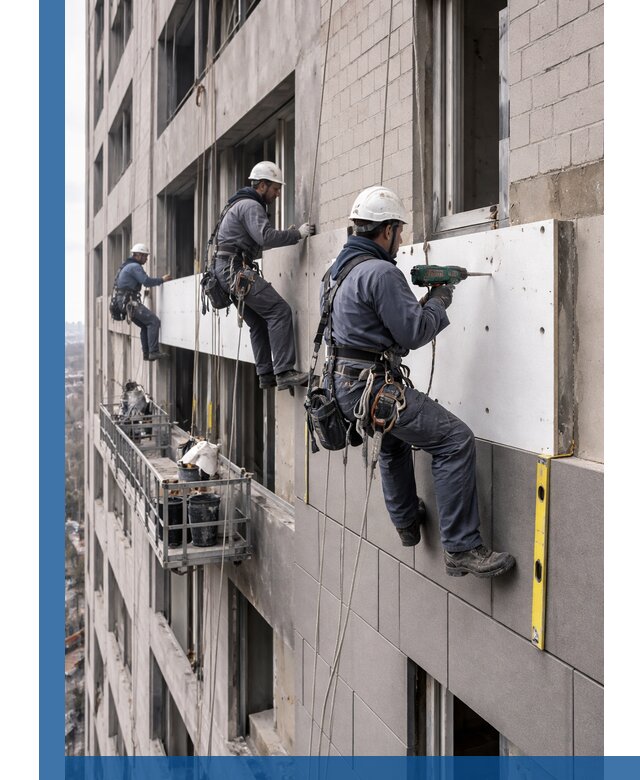 Монтаж фасадных термопанелей высокого качества в Губкине