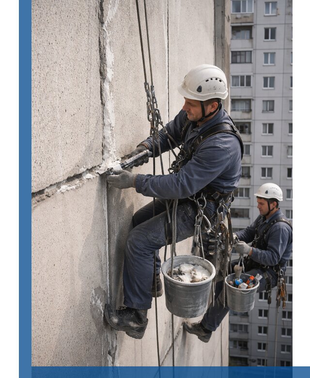 Утепление межпанельных швов в Губкине профессионально и надежно
