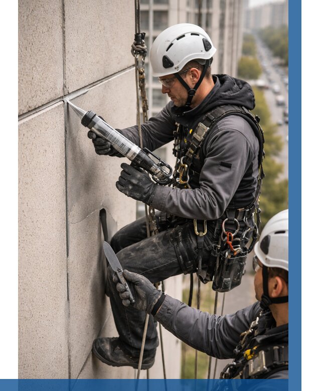 Первичная герметизация швов в Губкине от 609 р. | ВЫСОТНИК-Гбк