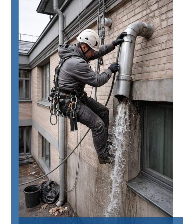 Профессиональная прочистка водосточных труб в Губкине с гарантией