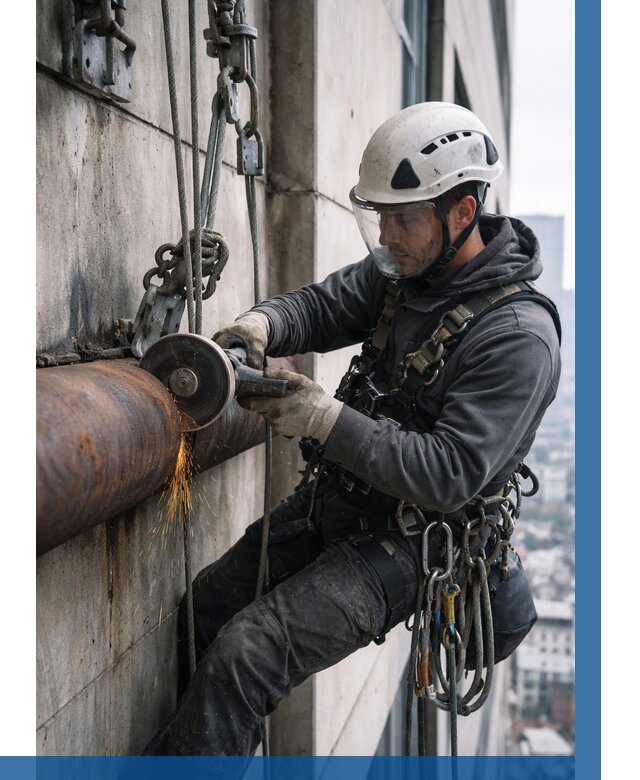 Резка металла на высоте в Губкине по цене от 4571 р. | ВЫСОТНИК-Гбк