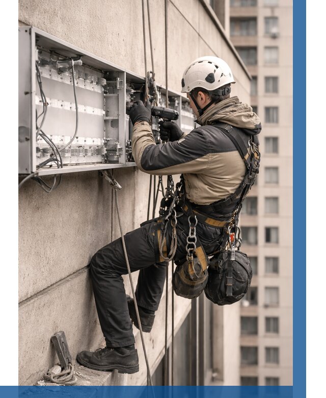 Ремонт вывески на высоте в Губкине от 4571 р. | ВЫСОТНИК-Гбк