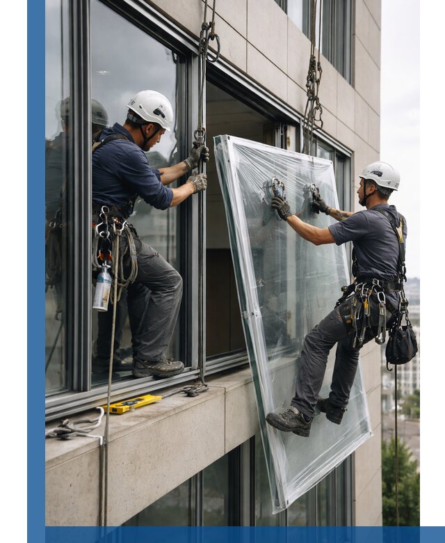 Профессиональная замена стекла в витраже в Губкине с гарантией