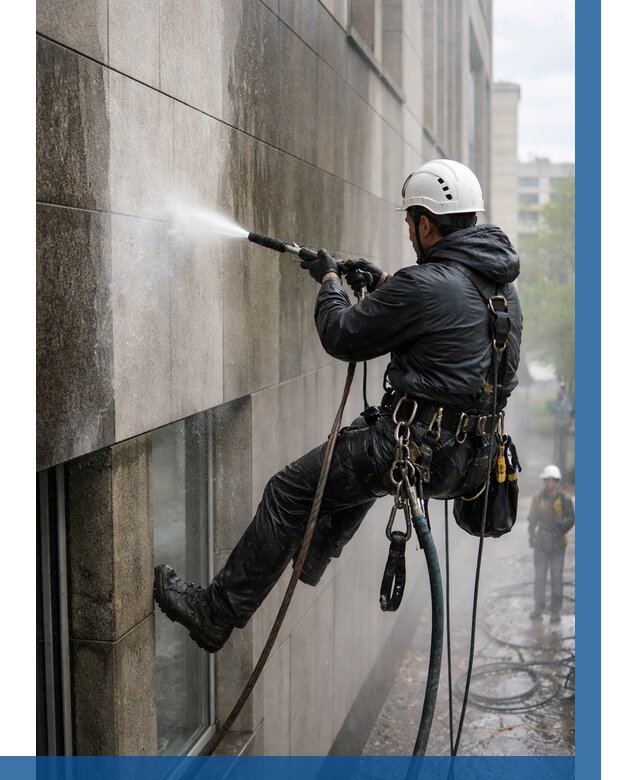 Гидроструйная очистка поверхностей в Губкине от 863 р. | ВЫСОТНИК-Гбк