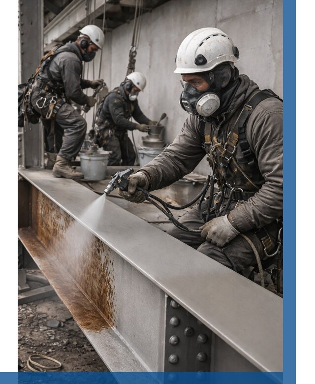 Антикоррозионная покраска металла в Губкине от 711 р. | ВЫСОТНИК-Гбк