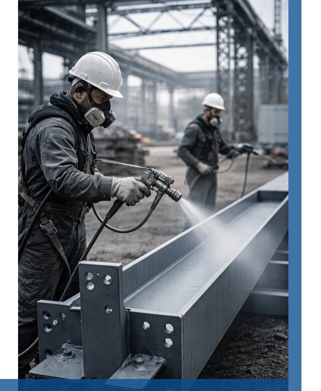 Антикорроз. обработка металлоконстр. в Губкине от 457 р. | ВЫСОТНИК-Гбк