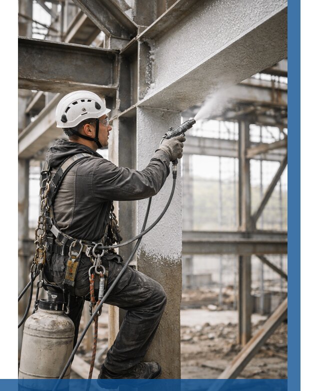 Огнезащита металлоконструкций от 762 р. | ВЫСОТНИК-Гбк в Губкине