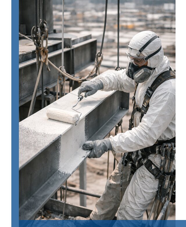 Профессиональная огнезащитная обработка металлоконструкций в Губкине