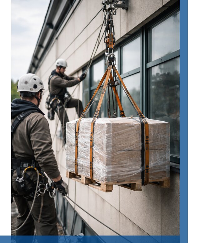 Подъем груза на высоту в Губкине от 3047 р. | ВЫСОТНИК-Гбк