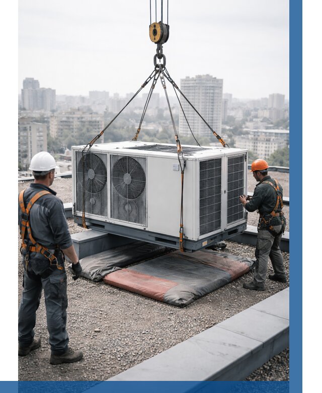 Подъем груза на крышу в Губкине от 5079 р. | ВЫСОТНИК-Гбк заказать