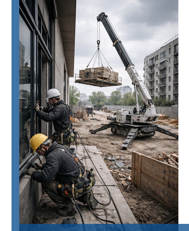 Аренда крана Пионер в Губкине для строительных работ