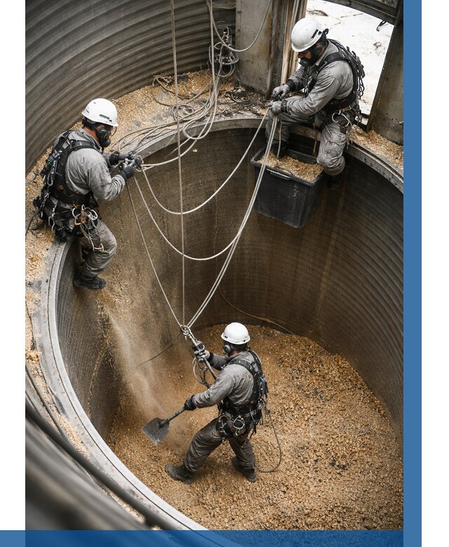 Чистка зерновых бункеров в Губкине от 12190 р. | ВЫСОТНИК-Гбк