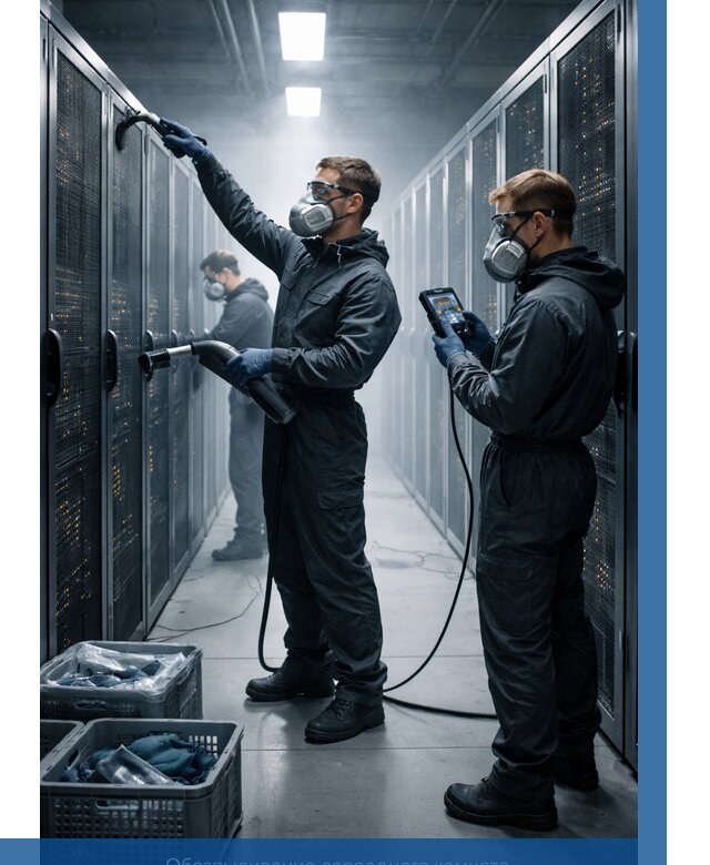 Обеспыливание серверной комнаты в Губкине от 4571 р. | ВЫСОТНИК-Гбк