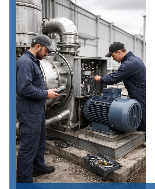 Техническое обслуживание промышленного оборудования в Губкине