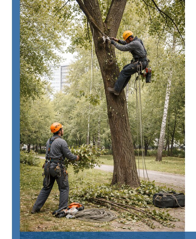 Санитарная обрезка деревьев в Губкине, профессионально и безопасно