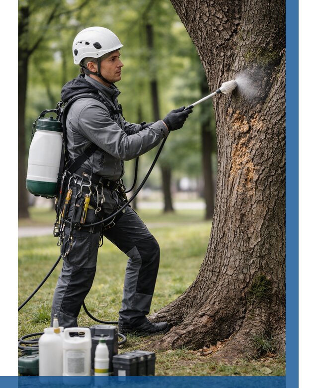 Обработка деревьев от вредителей в Губкине от 4571 р. | ВЫСОТНИК-Гбк