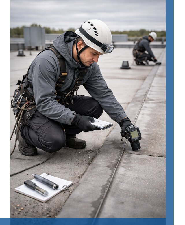 Обследование кровли на протечки в Губкине от 4571 р. | ВЫСОТНИК-Гбк