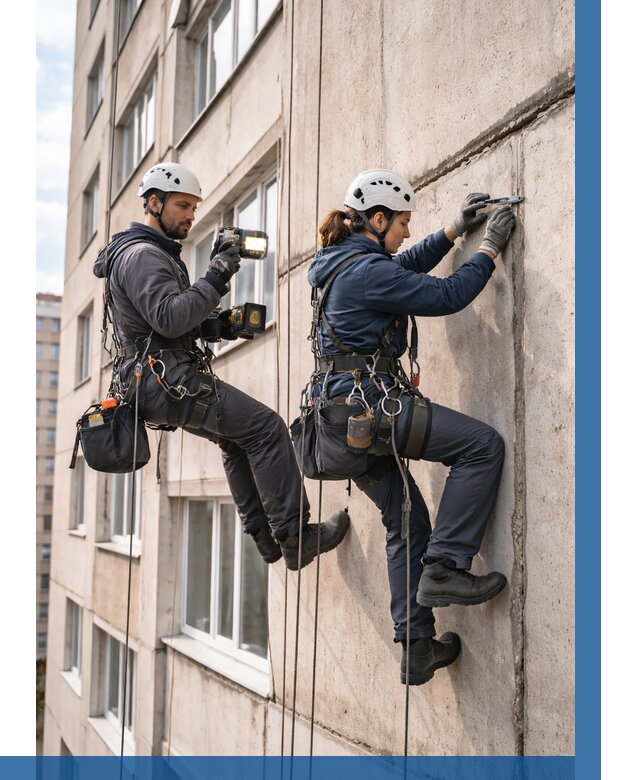 Обследование межпанельных швов в Губкине от 1828 р. | ВЫСОТНИК-Гбк