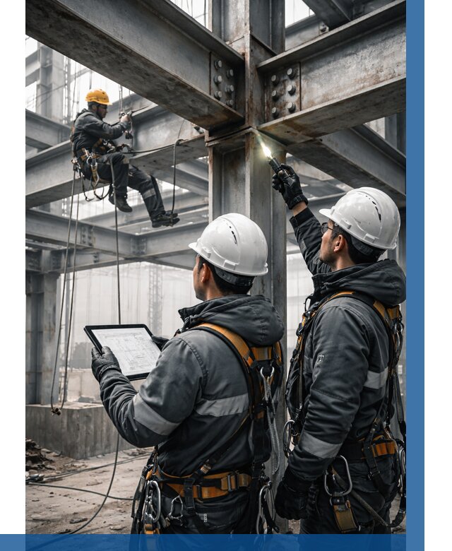 Обследование металлоконструкций в Губкине от 5587 р. | ВЫСОТНИК-Гбк